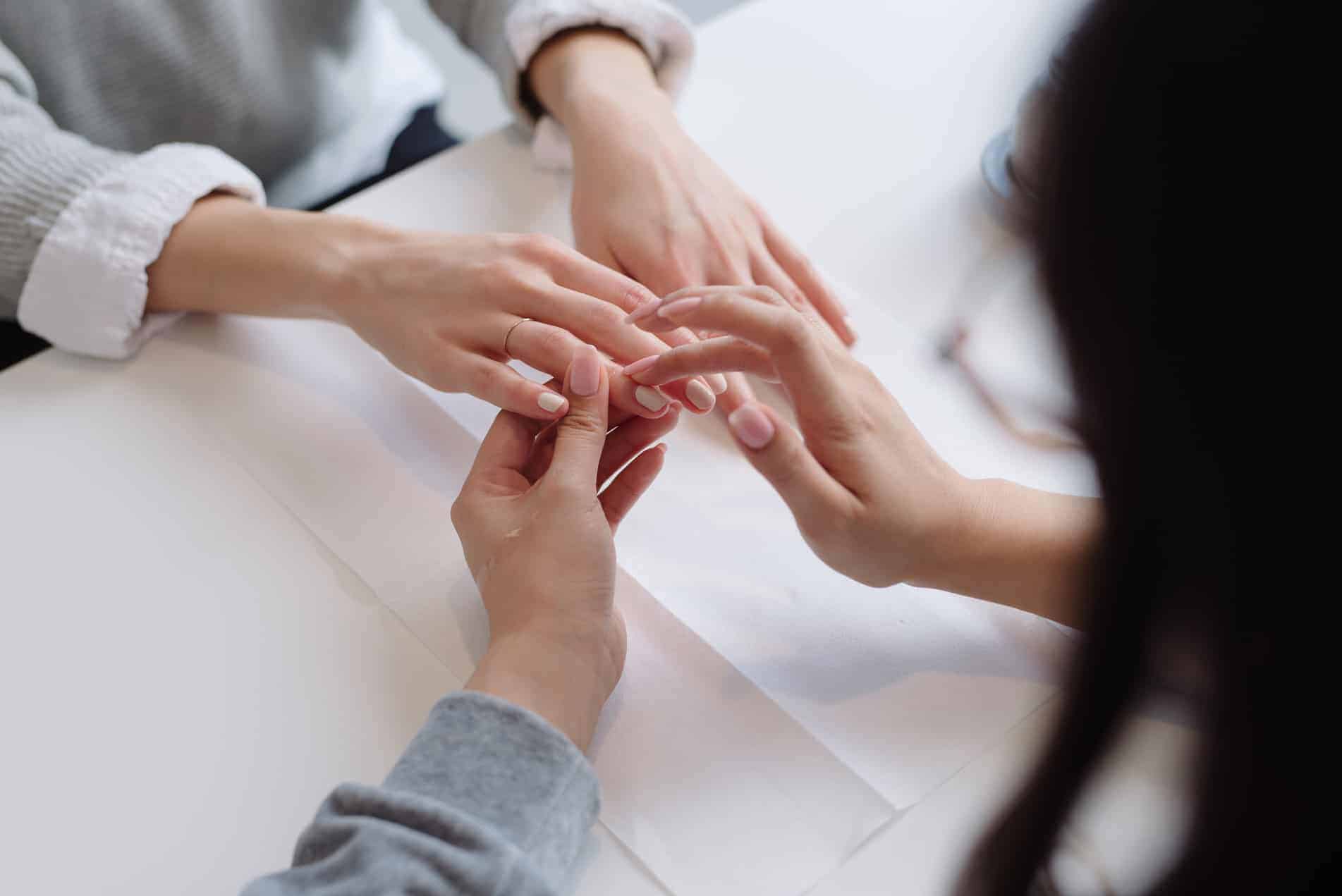manicure at THE TEN SPOT® charlottetown