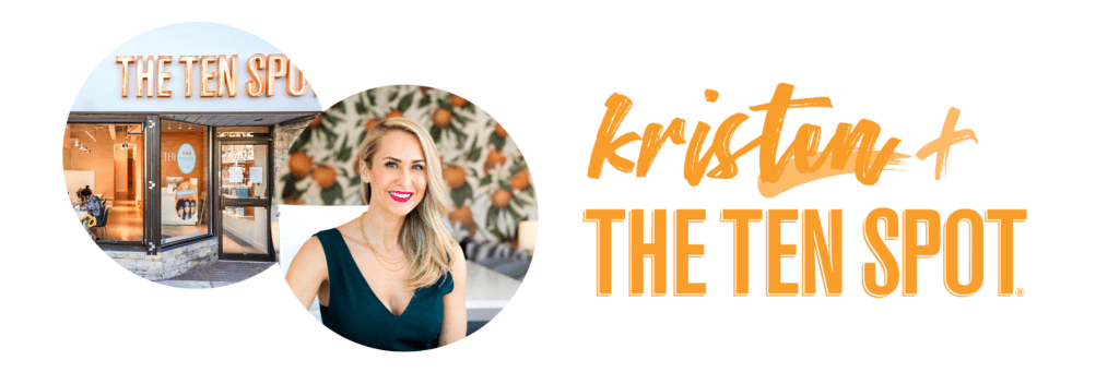 CEO kristen & THE TEN SPOT® Logo