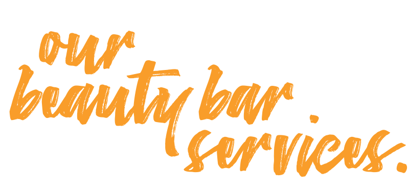 our beauty bar services