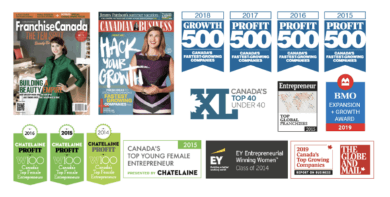 THE TEN SPOT® Logo awards and recognitions