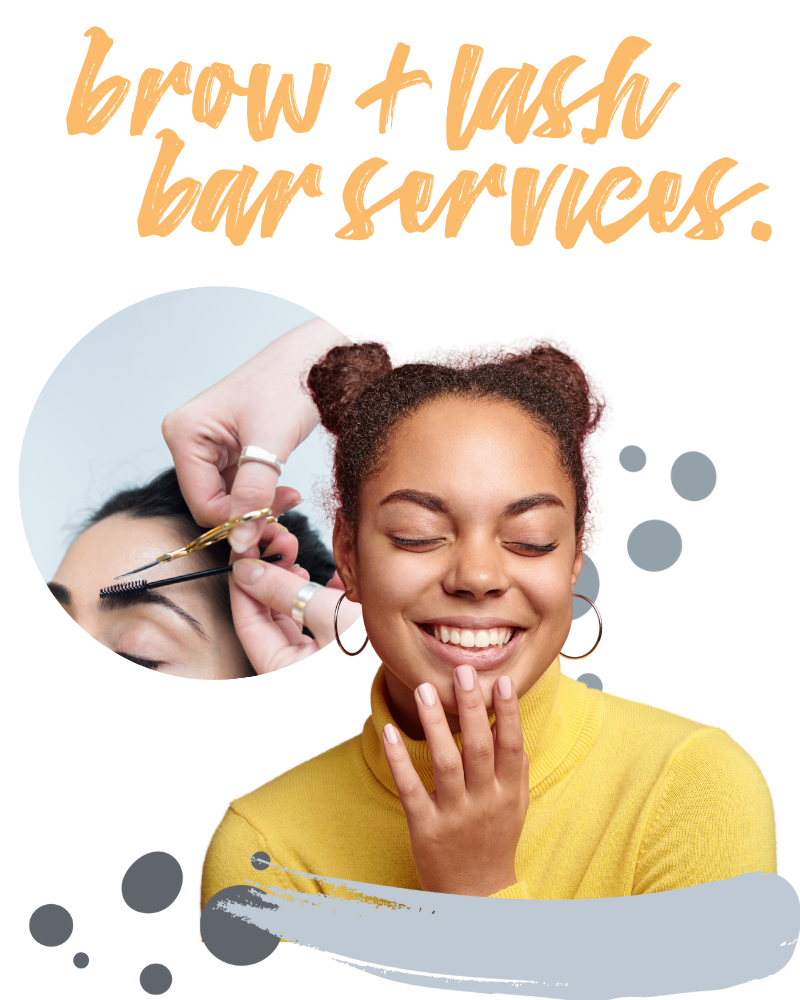 brow and lash services