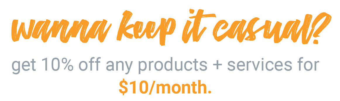 10% off membership promo